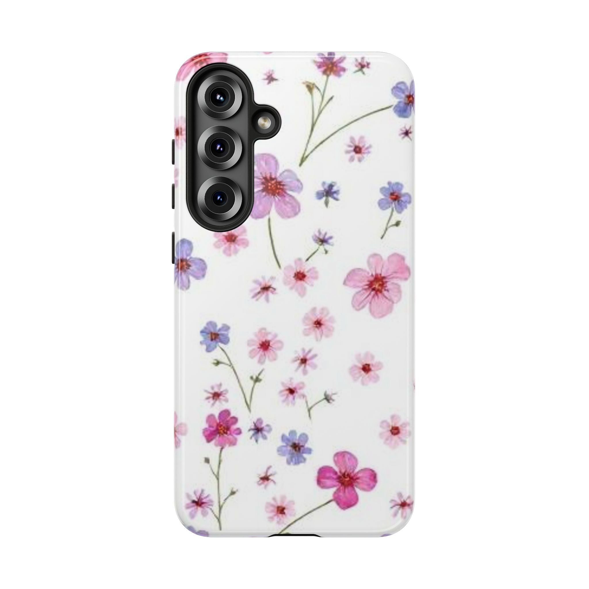 Pink Wildflower Tough Case for Android