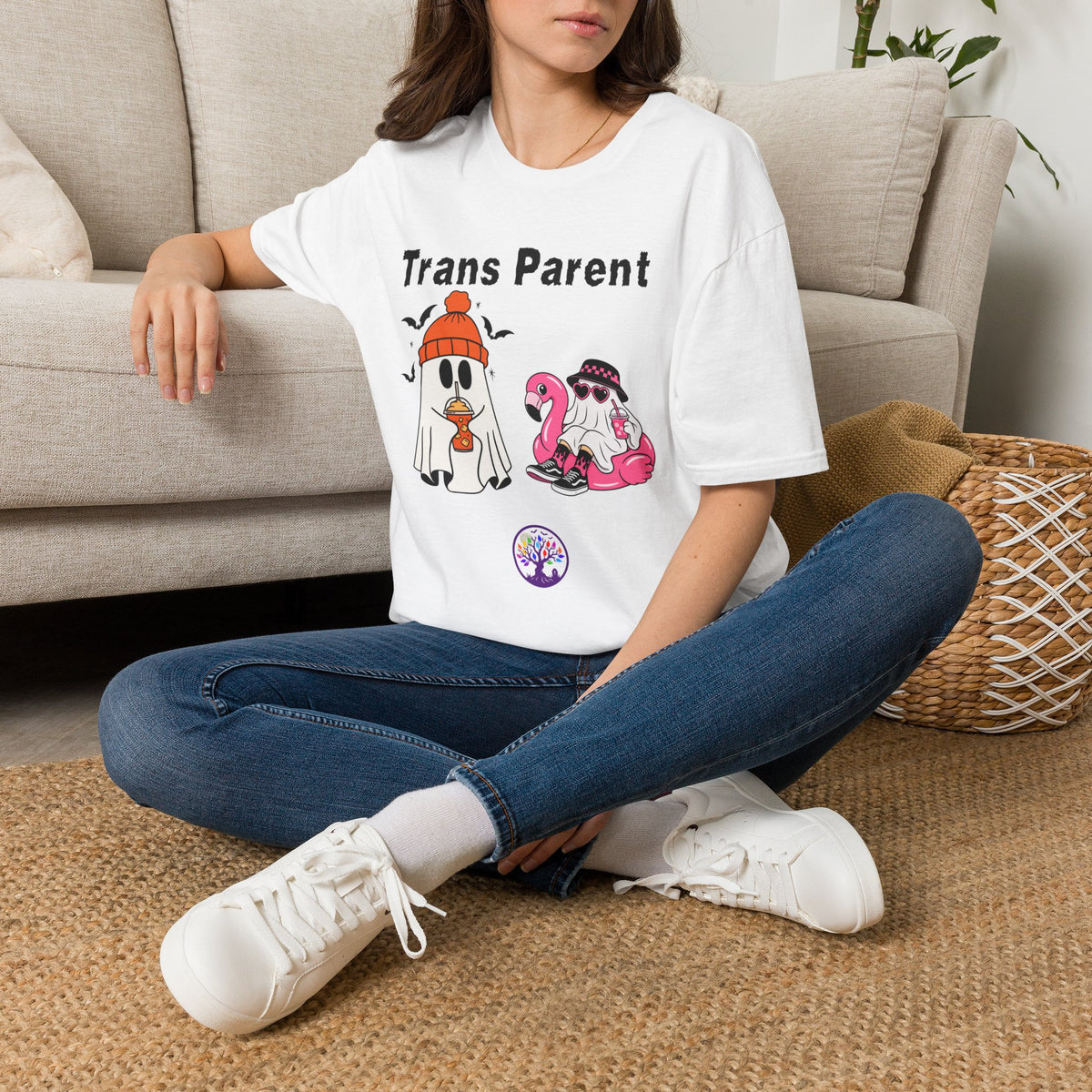 Trans Parent 6 Halloween Pride Tree Las Vegas T-Shirt