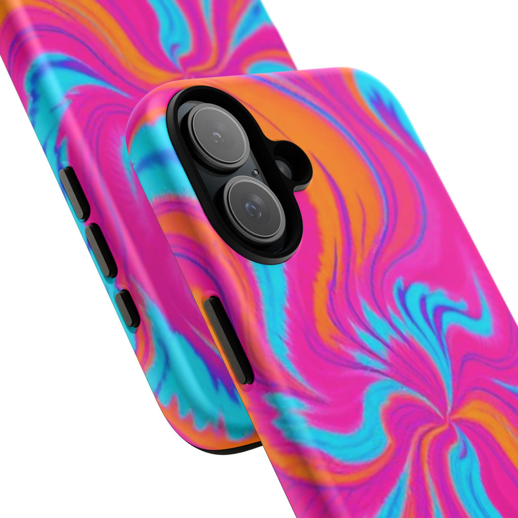 Psychedelic Swirl Tough Phone Case for iPhone