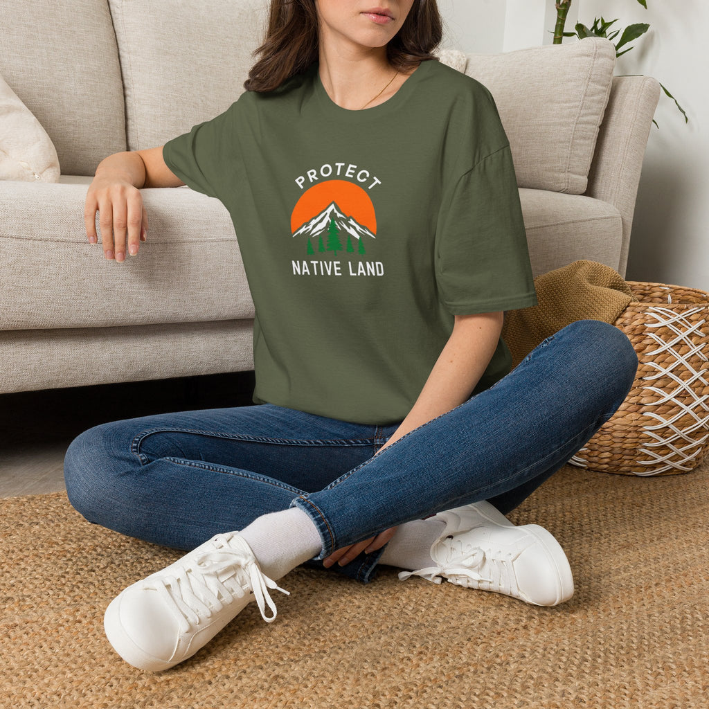 Protect Native Land Softstyle Unisex T-shirt