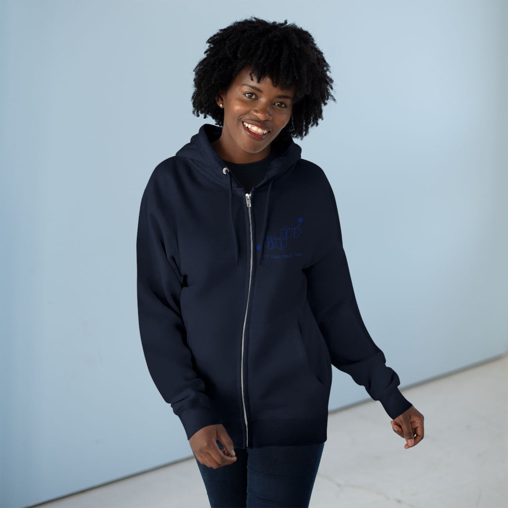BTTF - Black Trans Travel Fund Unisex Zip-Up Hoodie