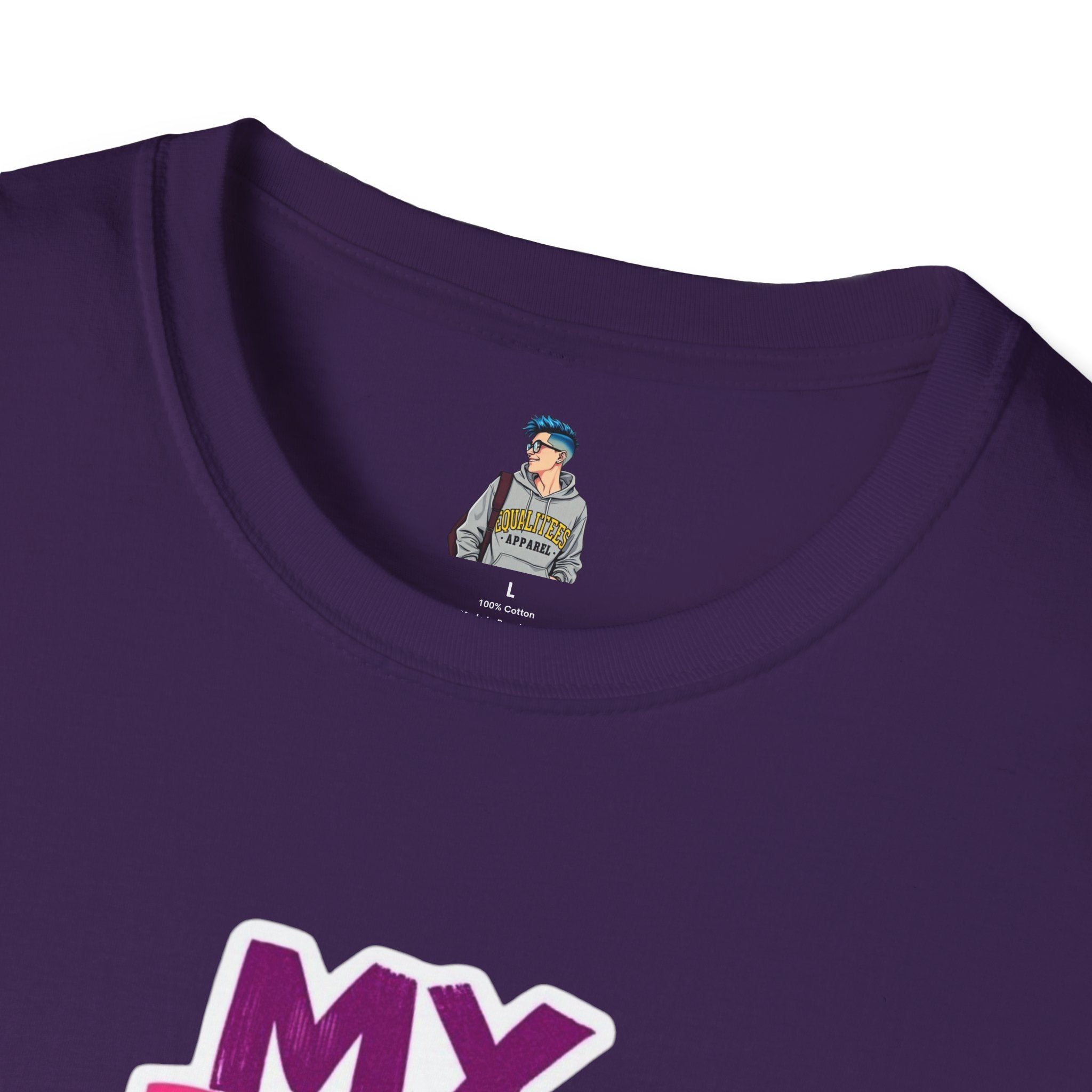 Empowering Unisex Softstyle T-Shirt - 'My Body, My Choice' Statement Tee