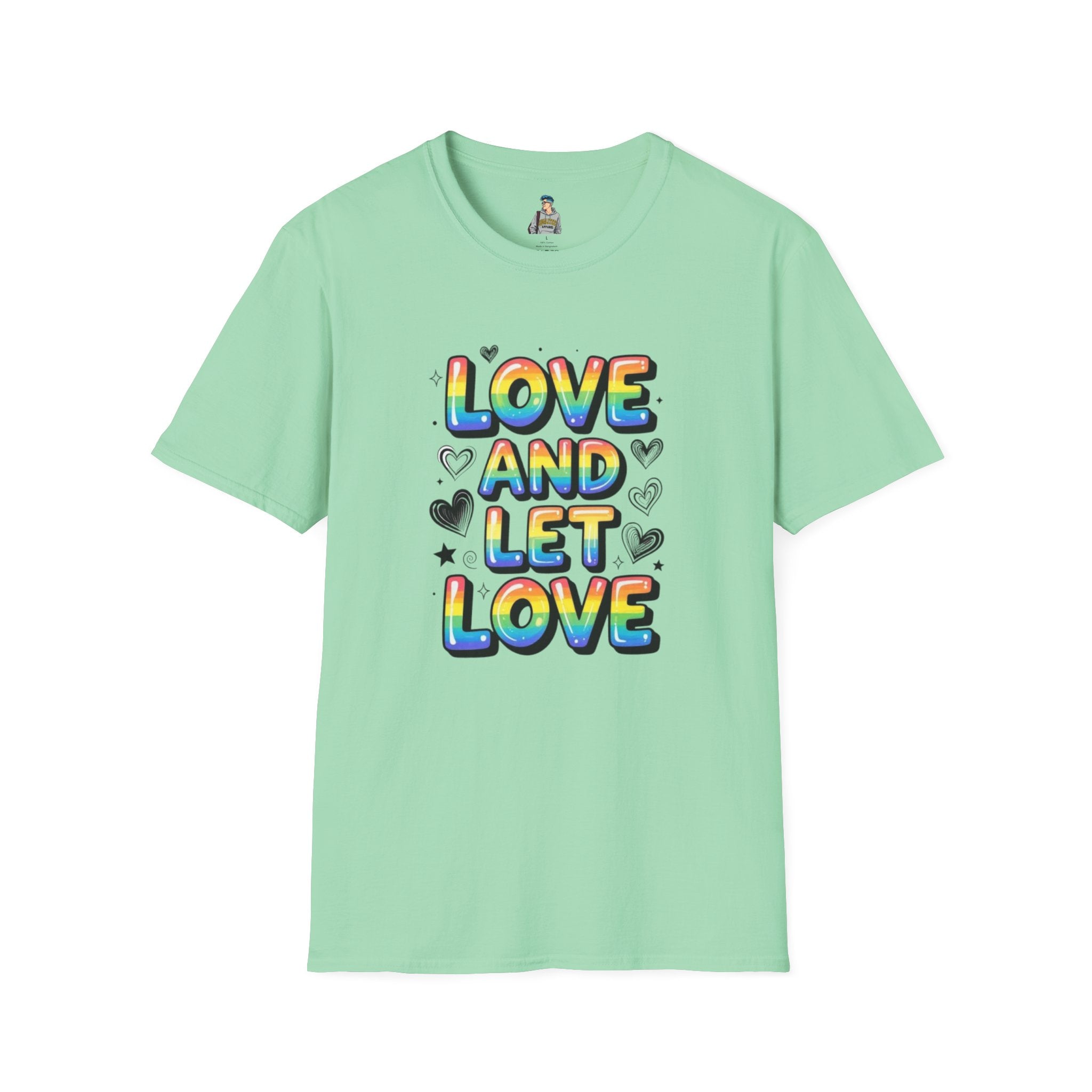 Love & Let Love Inspirational T-Shirt