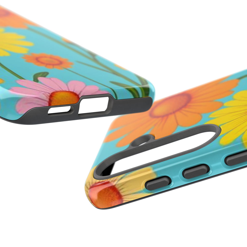 Floral Daisy Tough Case for Android