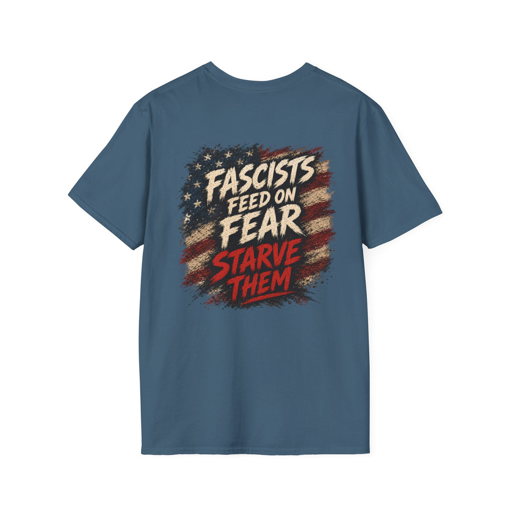 Patriots Don’t Stand For This T-Shirt — Statue of Liberty & Distressed Flag Graphic