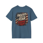 Patriots Don’t Stand For This T-Shirt — Statue of Liberty & Distressed Flag Graphic