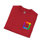 Pride-Theme Unisex Softstyle T-Shirt - "True freedom is Equality for ALL"