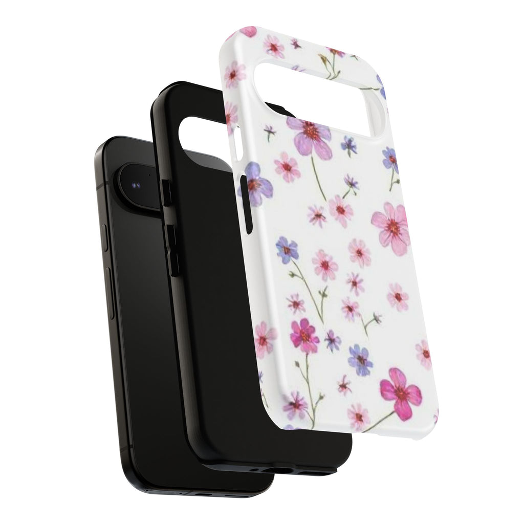 Pink Wildflower Tough Case for Android