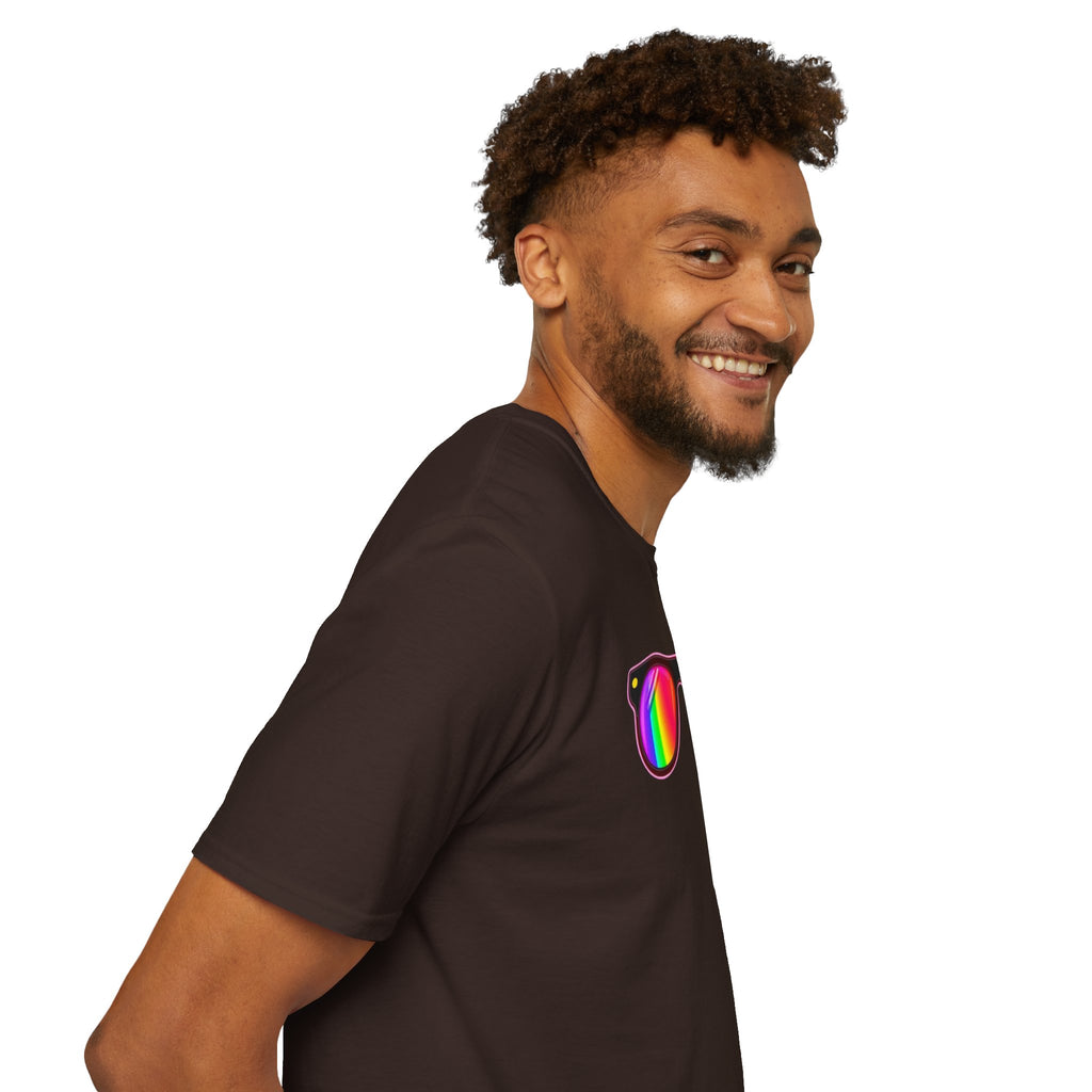 Rainbow Sunglasses Unisex t-shirt