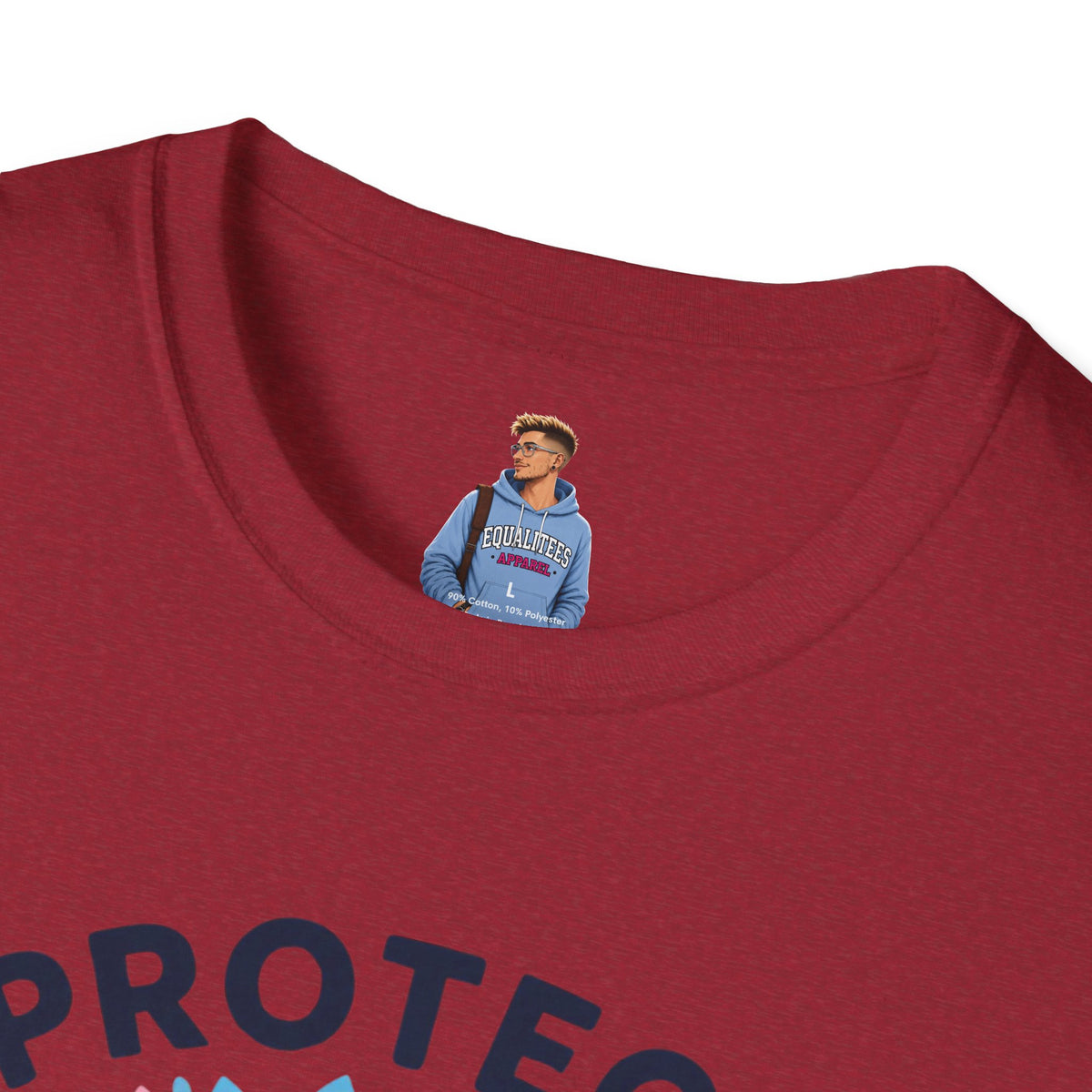 Protect Trans Kids Pride Tree Las Vegas T-Shirt