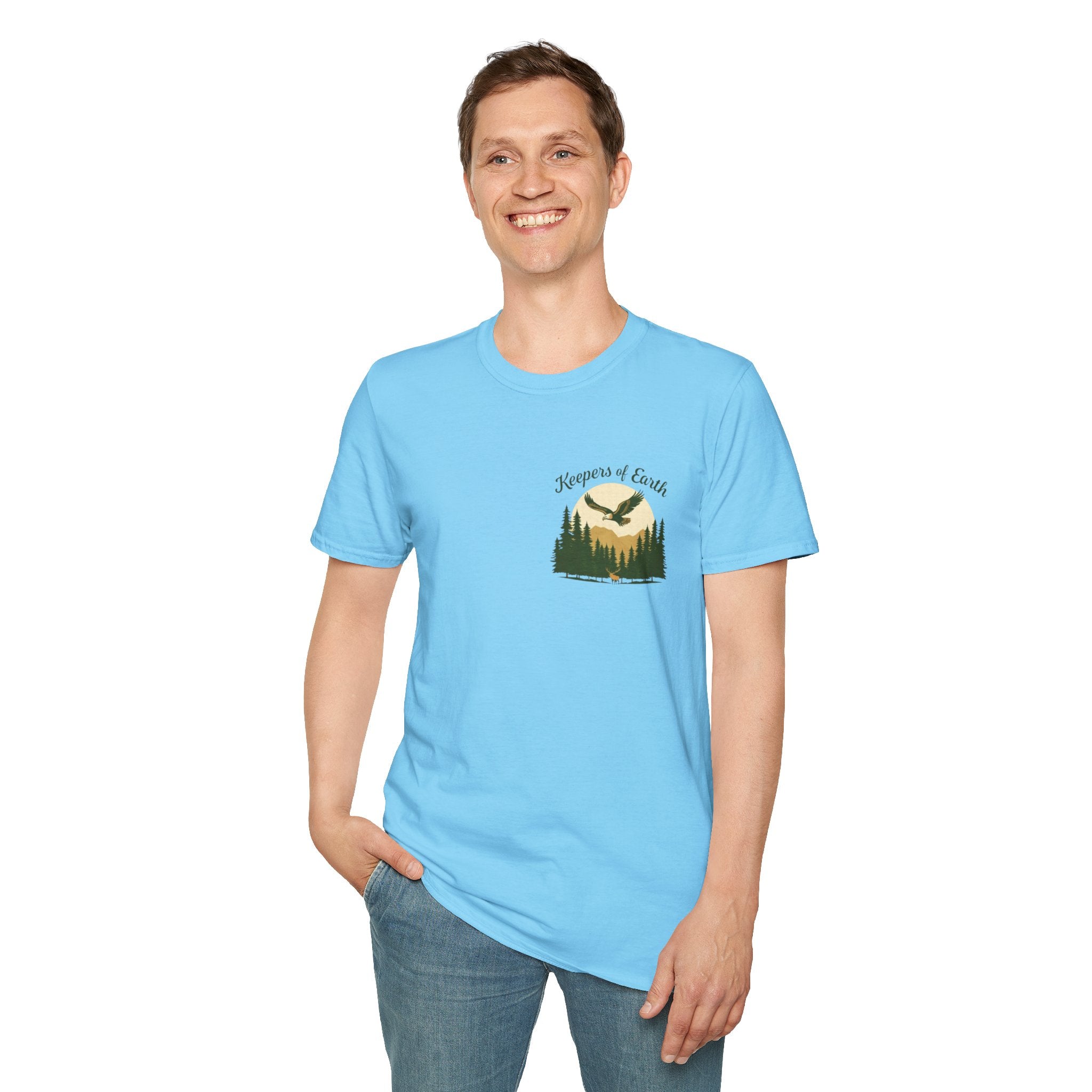 Keepers of the Earth Eagle and Elk T-shirt
