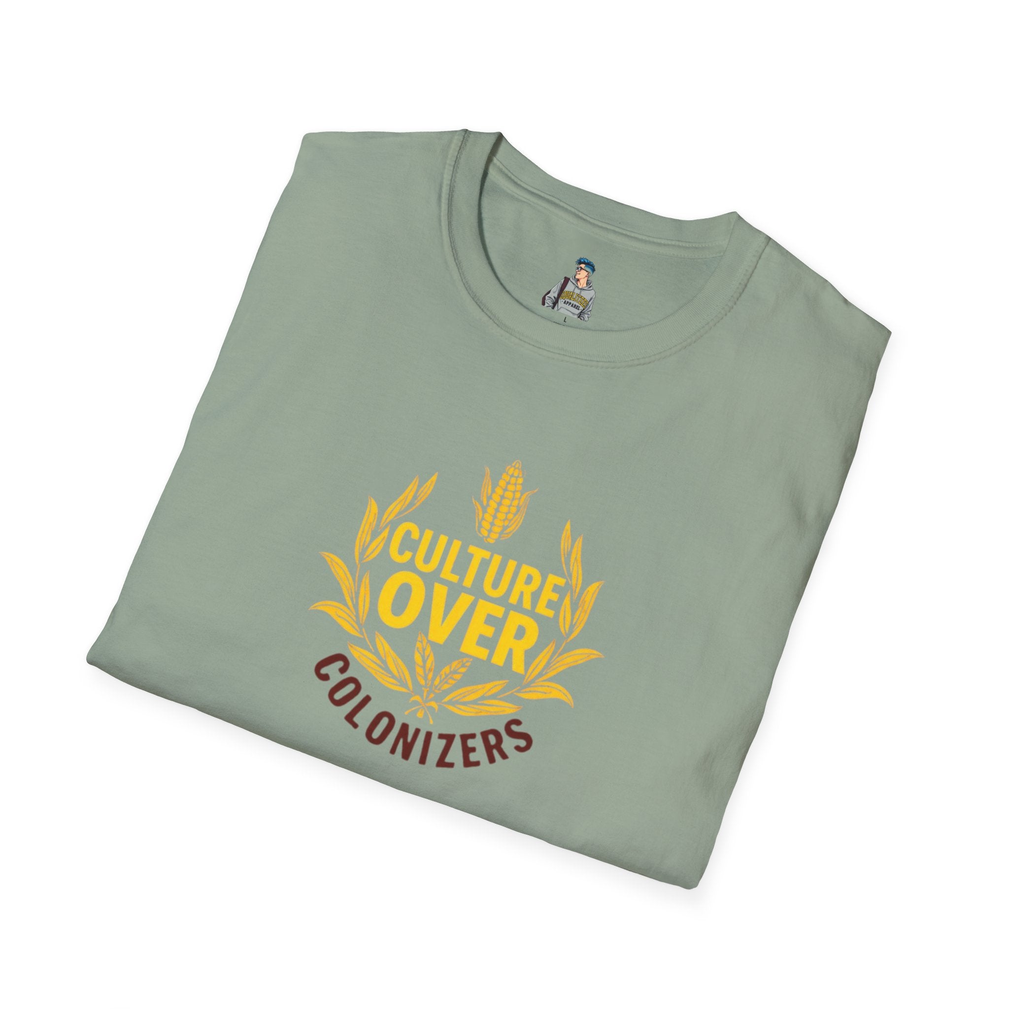 'Culture Over Colonizers' Unisex Softstyle T-shirt