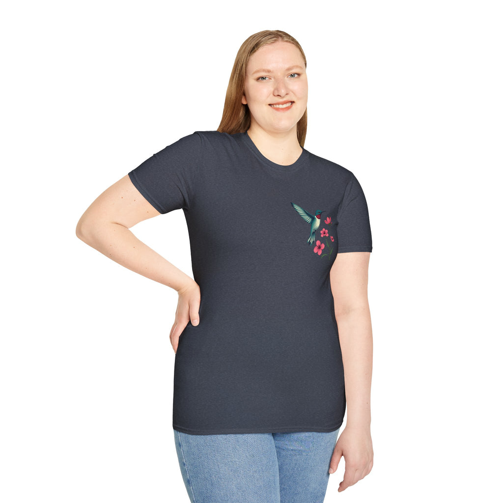 Floral Hummingbird T-Shirt