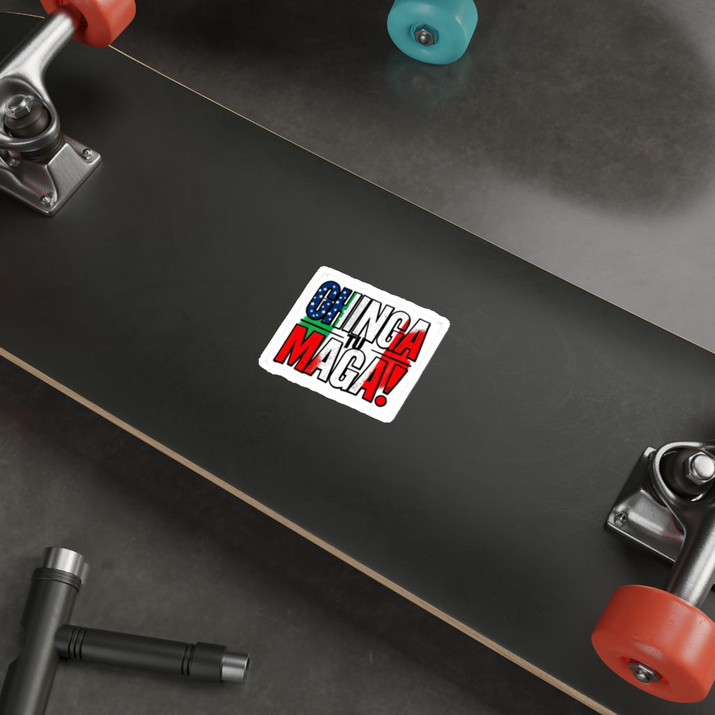 Die-Cut Stickers - CHINGA TU MAGA!