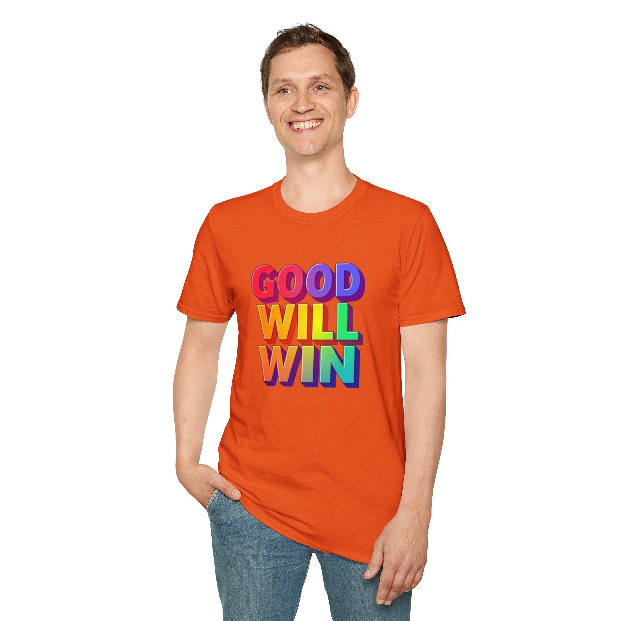 Rainbow Good Will Win T-shirt