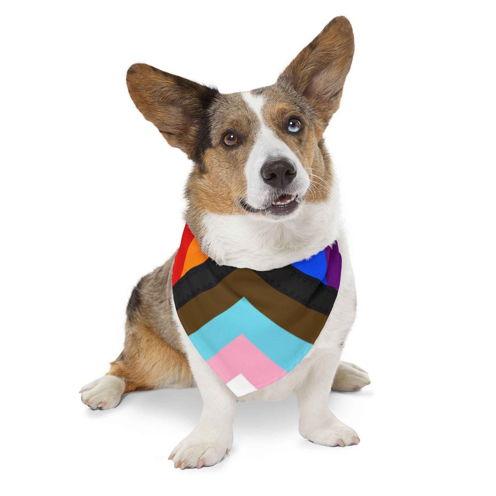 Inclusive Pride Flag Pet Bandana - Strut Your Mut