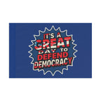 Great Day to Save Democracy - Protest Flag