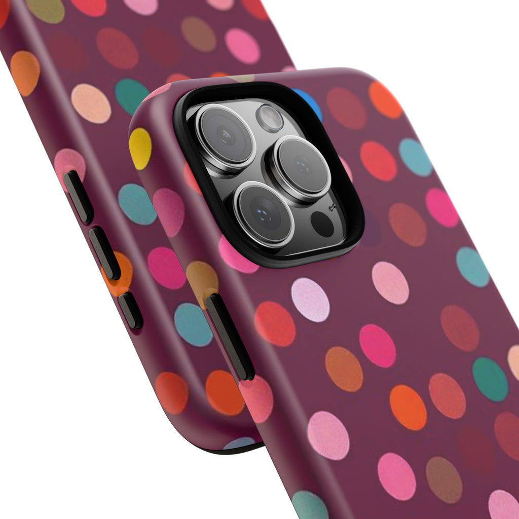 Polka Dot Tough Case for iPhone