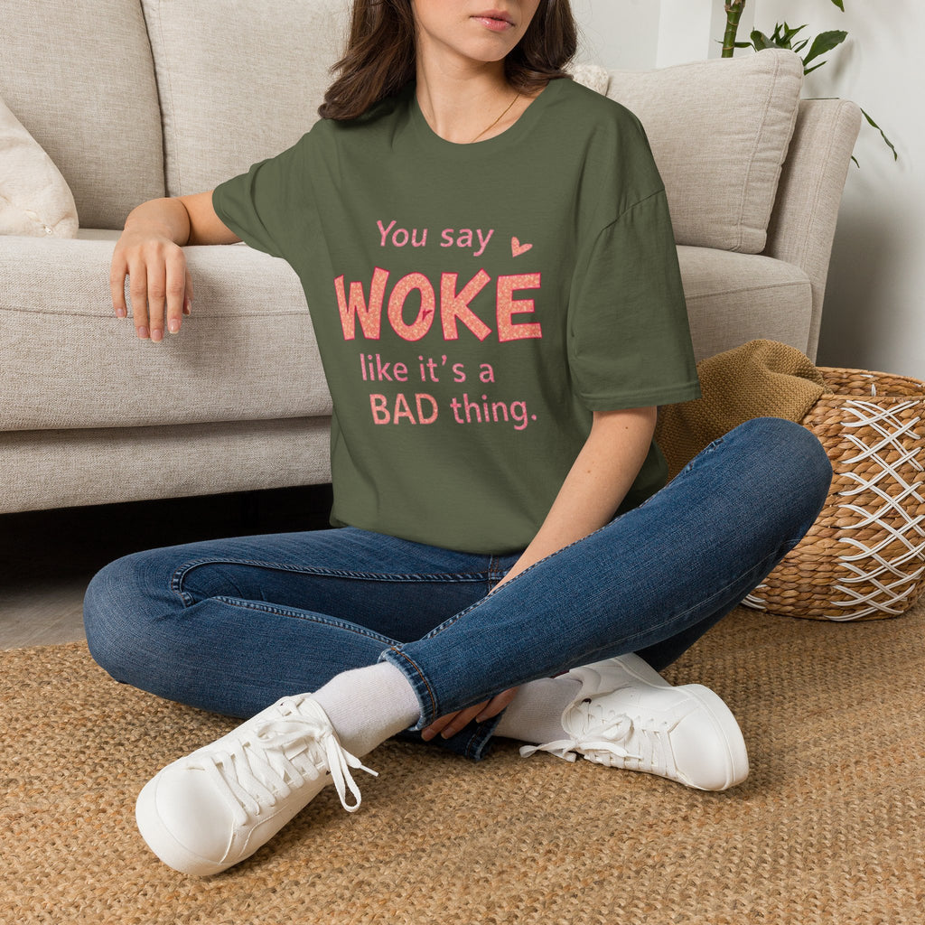 Woke is Empathy T-Shirt - Bold Statement Tee for Everyday Activists