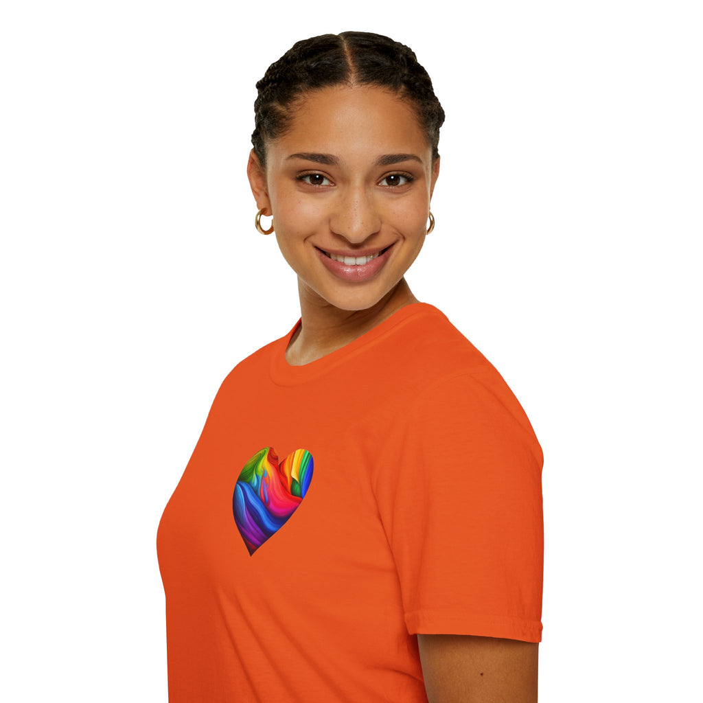 Pride Heart Design T-shirt