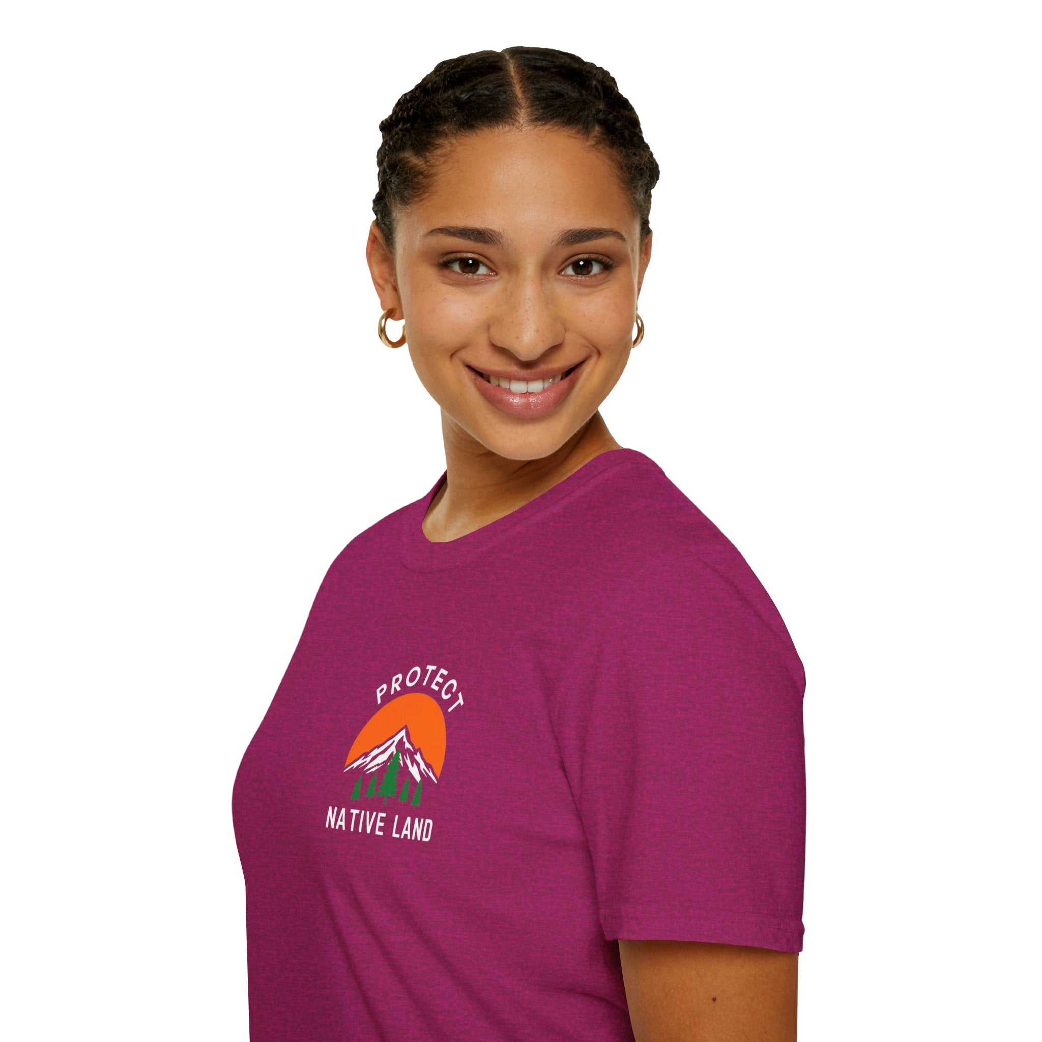 Protect Native Land Softstyle Unisex T-shirt