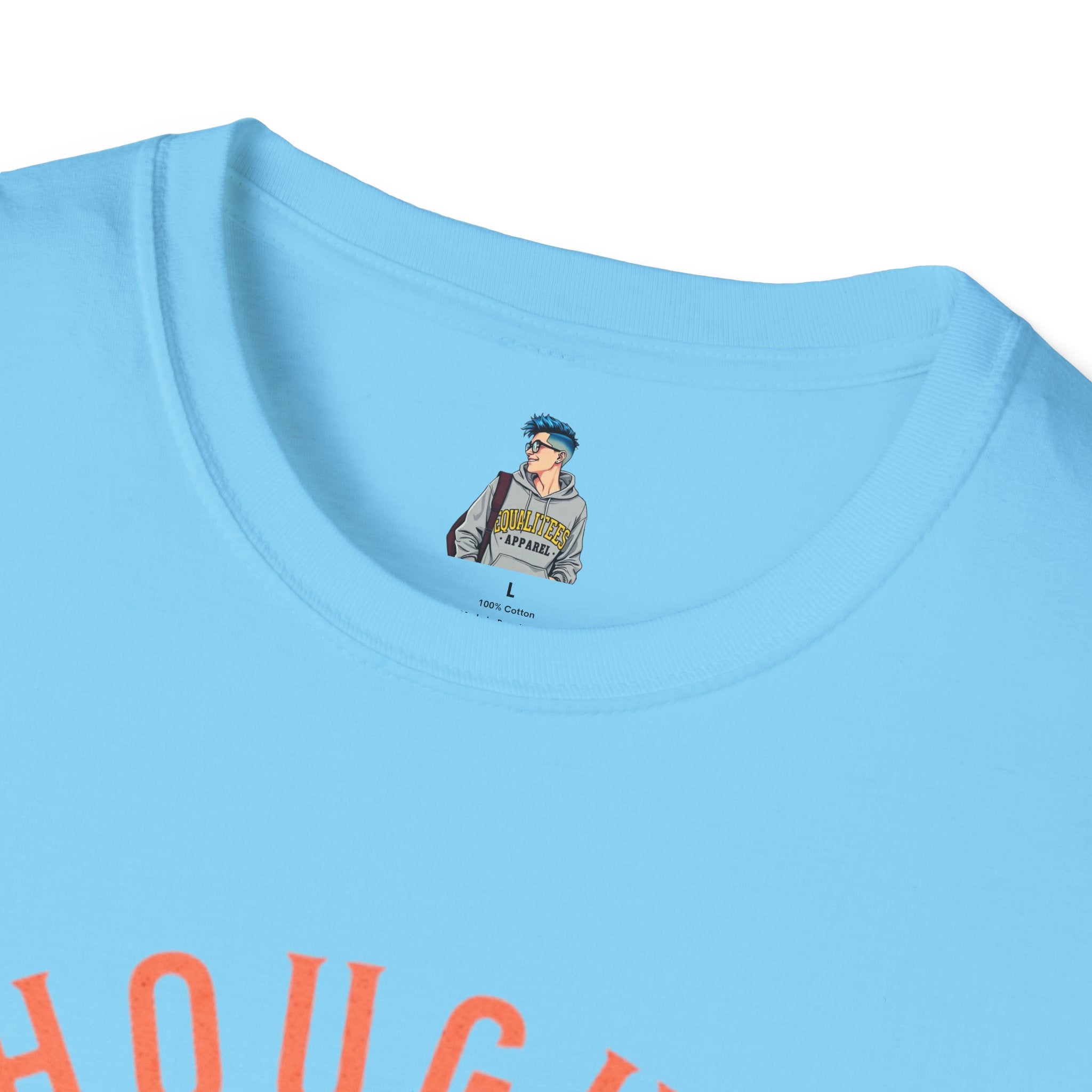 Funny Political Unisex SoftstyleThoughts and Tariffs Tee