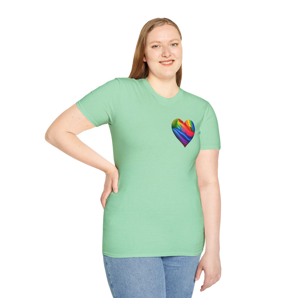 Pride Heart Design T-shirt