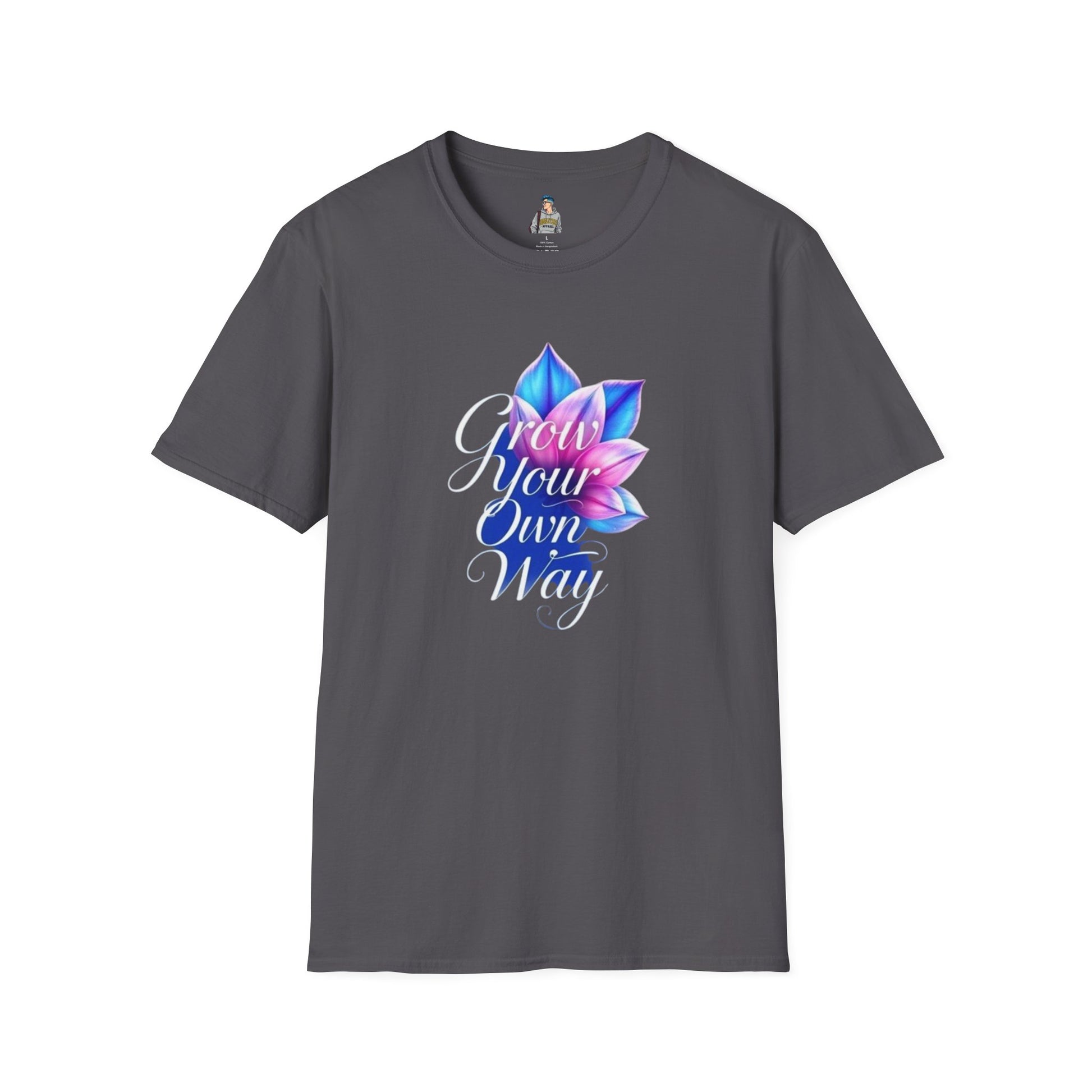 Empowerment Lotus, Grow Your Own Way T-Shirt