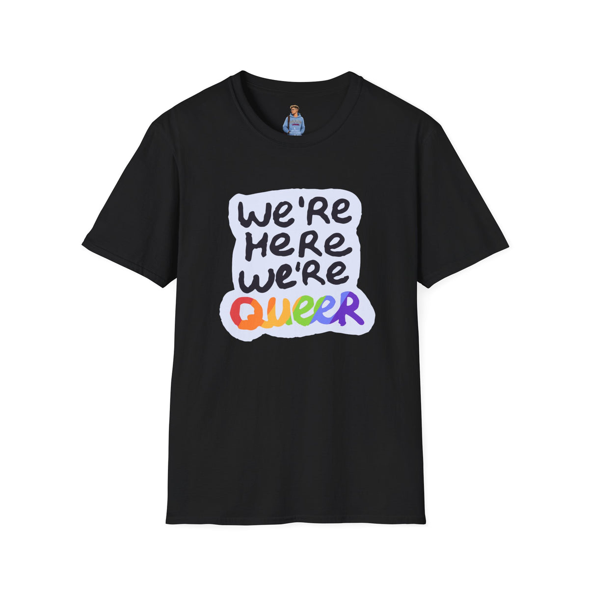 We’re Here We’re Queer Pride Tree Las Vegas T-Shirt
