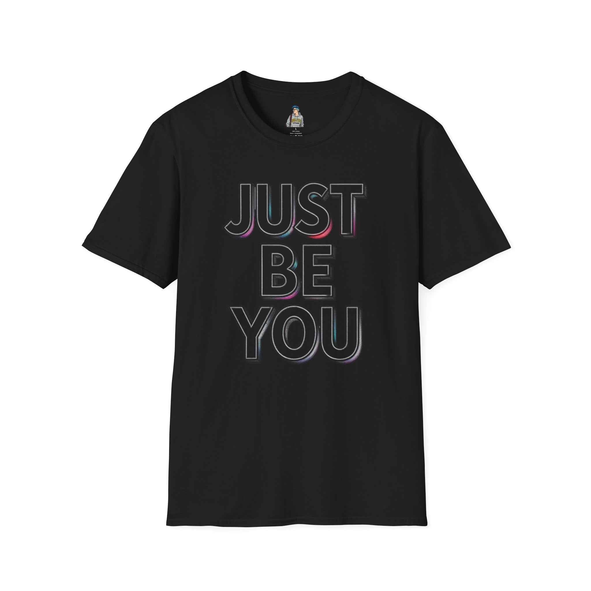 Just Be You T-Shirt — Inspirational Minimalist Graphic Tee