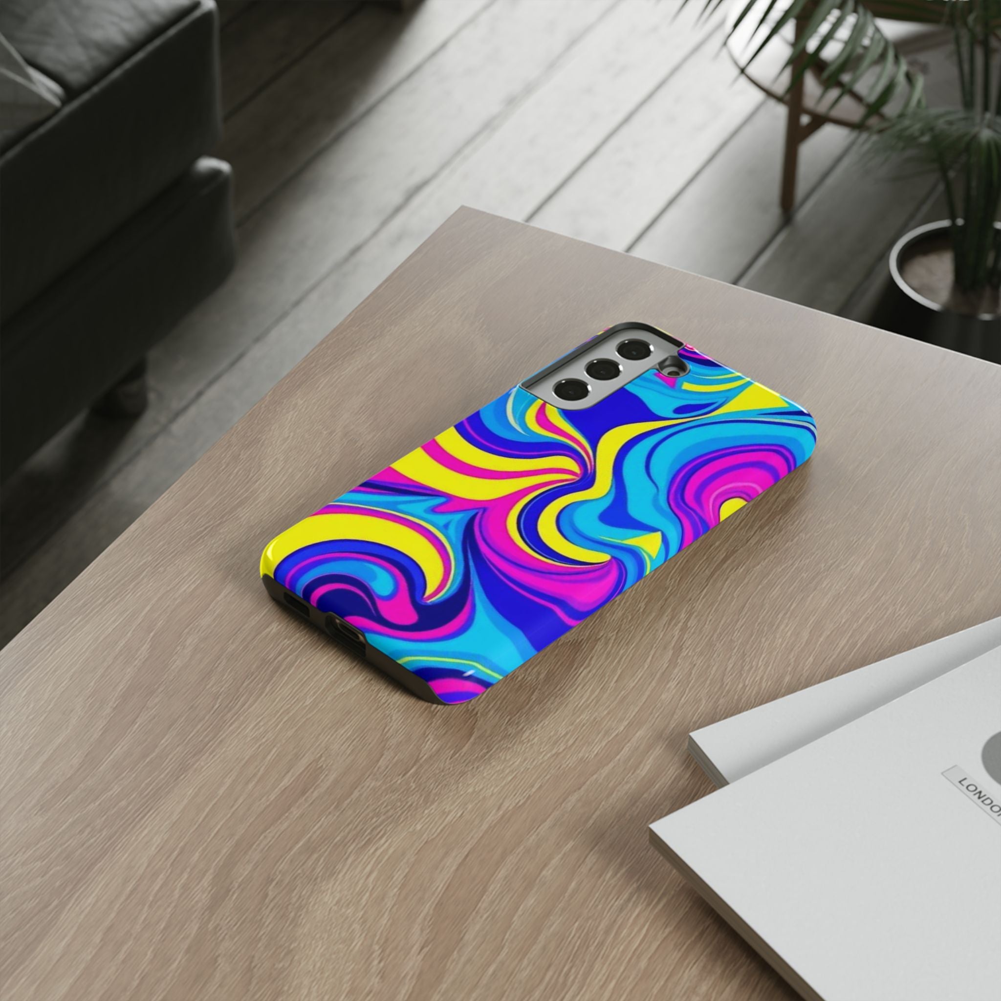 Psychedelic Swirl Tough Case for Android