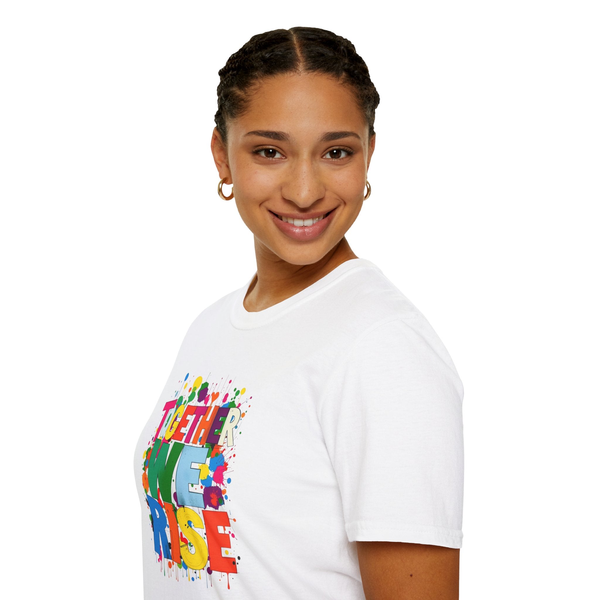 Together We Rise Unisex Softstyle T-Shirt