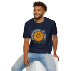 Everything is Fine Funny Unisex Softstyle T-Shirt, Sarcastic Tee, Humorous Graphic Shirt, Apocalypse Saying Top, Gift for Joke Lovers