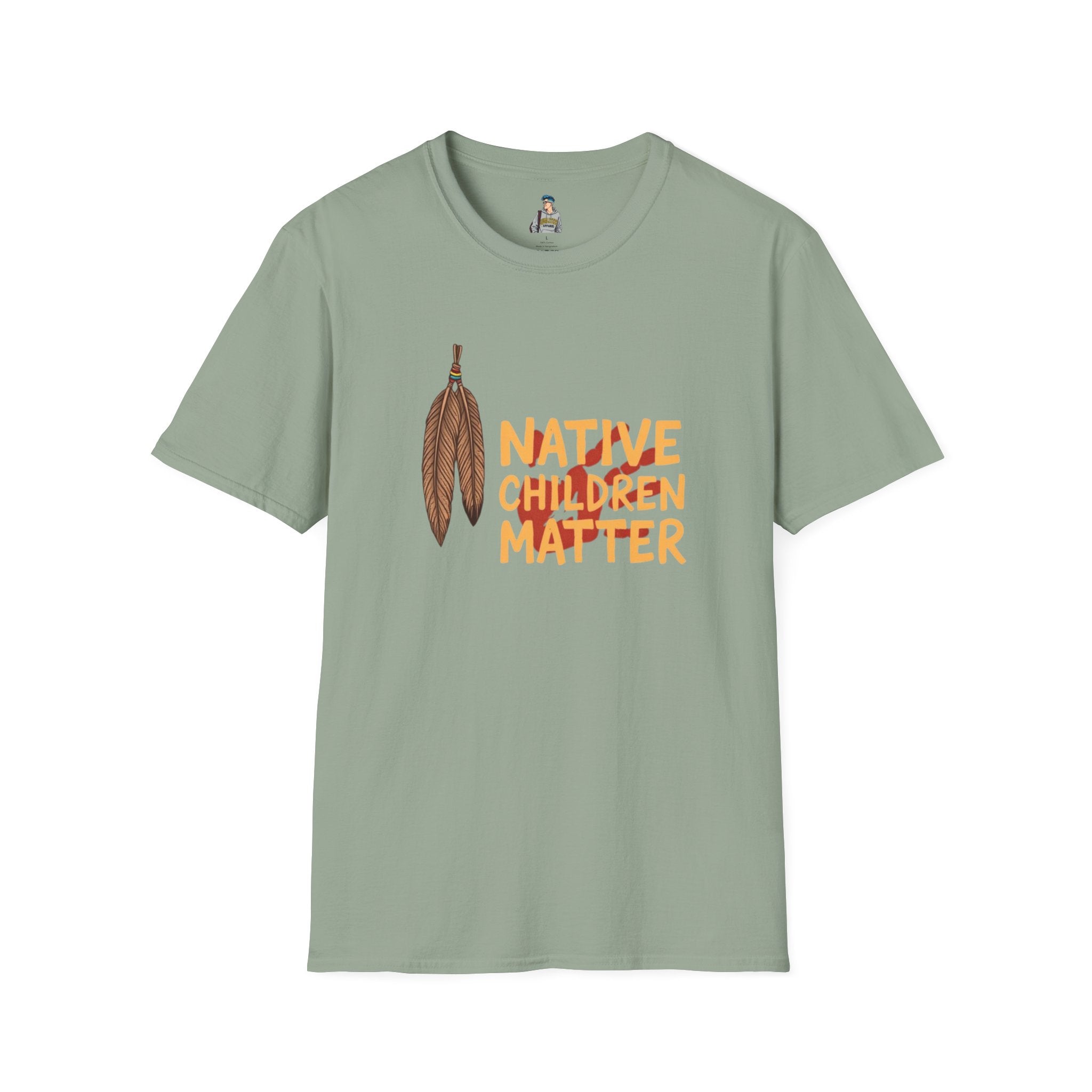 Unisex Softstyle T-Shirt - Native Children Matter