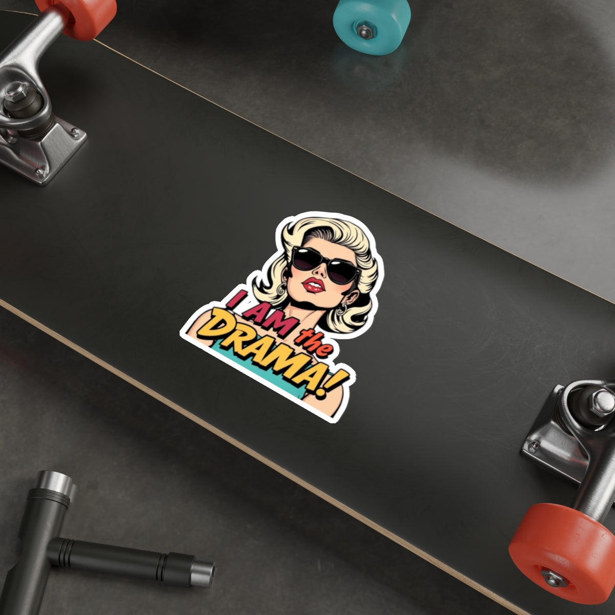 Die-Cut Stickers - I AM the Drama