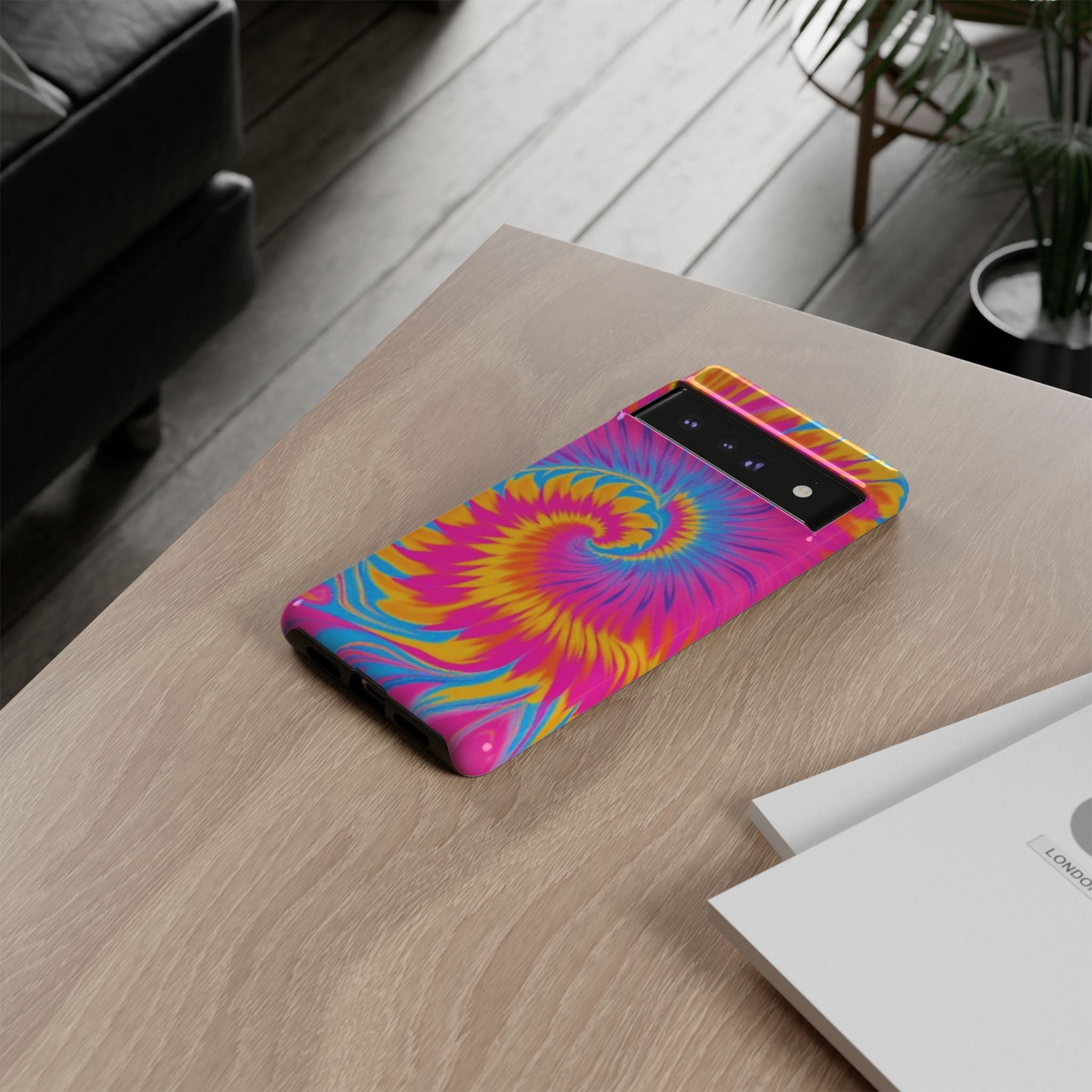 Vibrant Tie-Dye Swirl Tough for Android