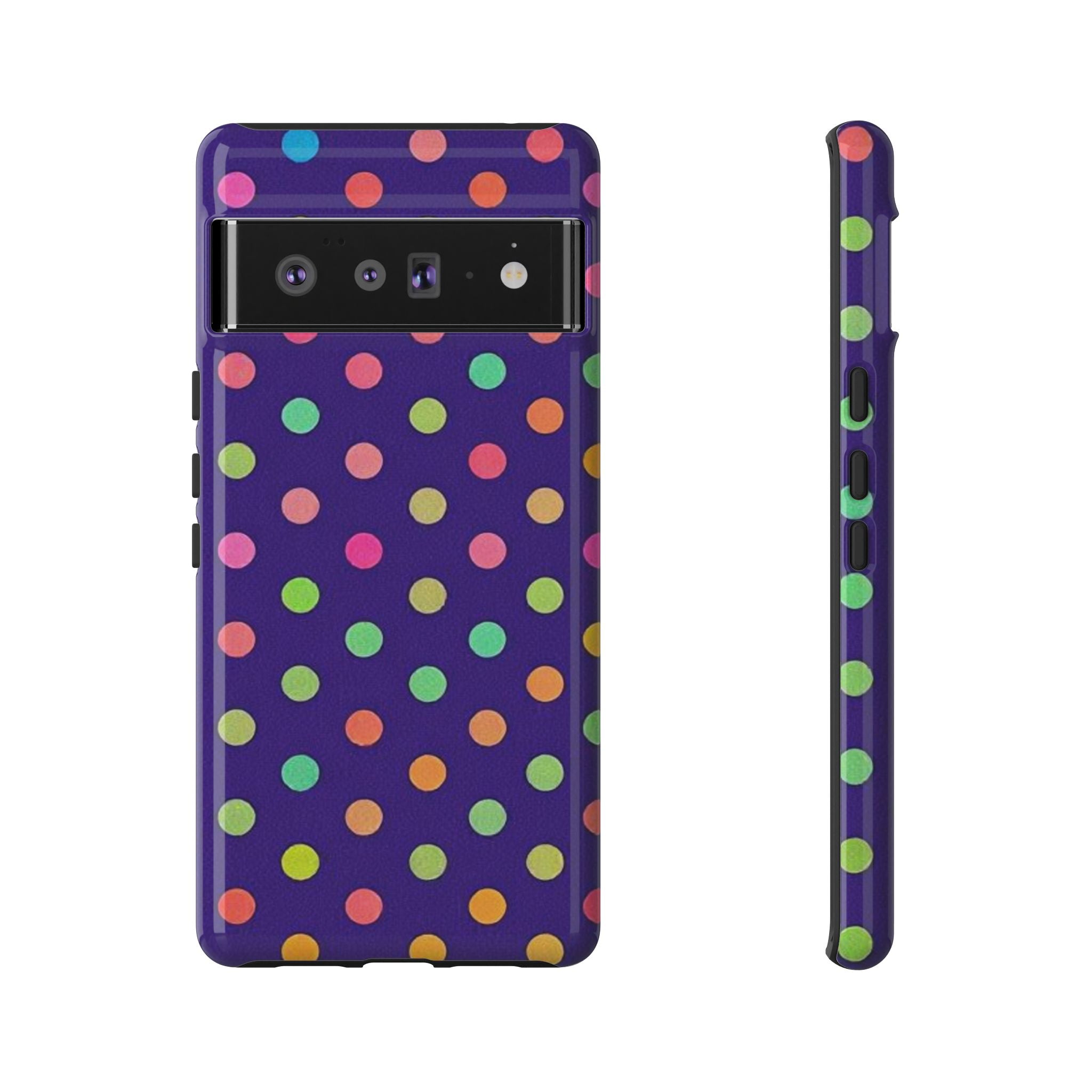 Colorful Polka-Dot Tough Case for Android