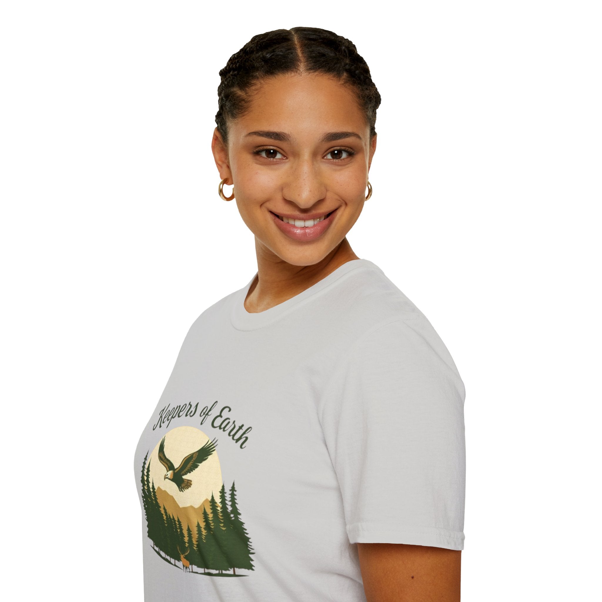 Keepers of the Earth Eagle and Elk T-shirt