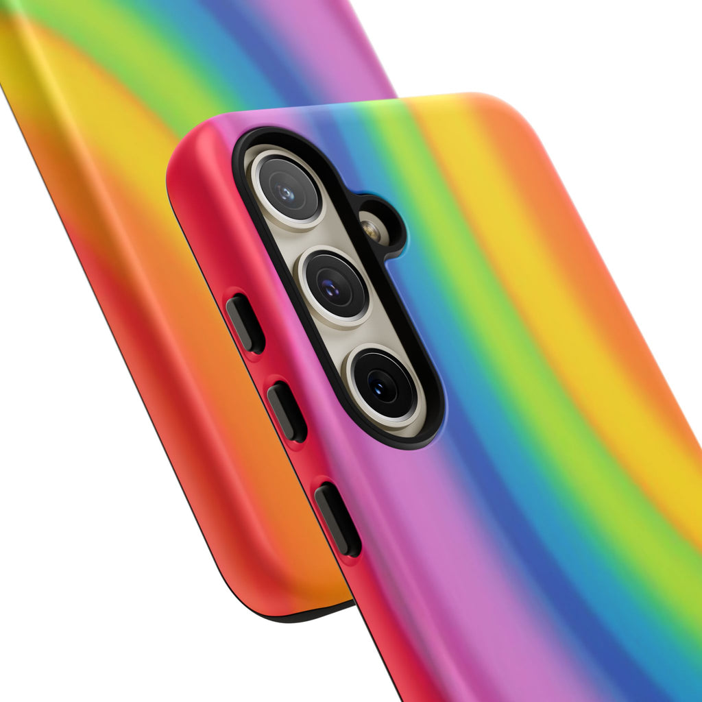 Rainbow Swirl Tough Case for Android