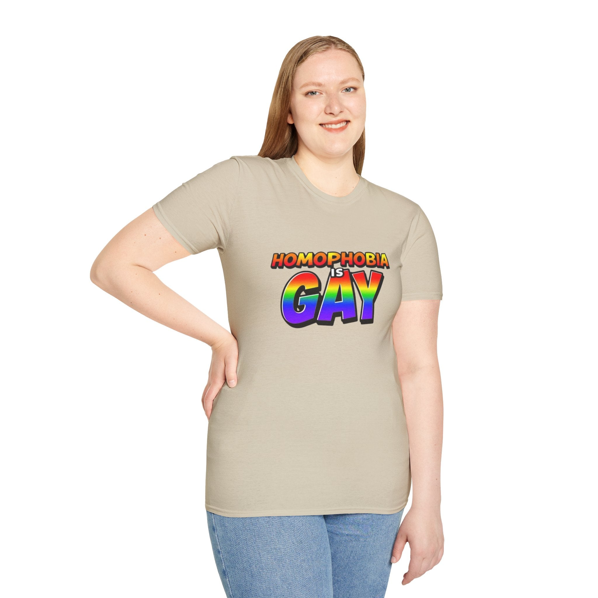 Homophobia Is Gay Graphic T-Shirt