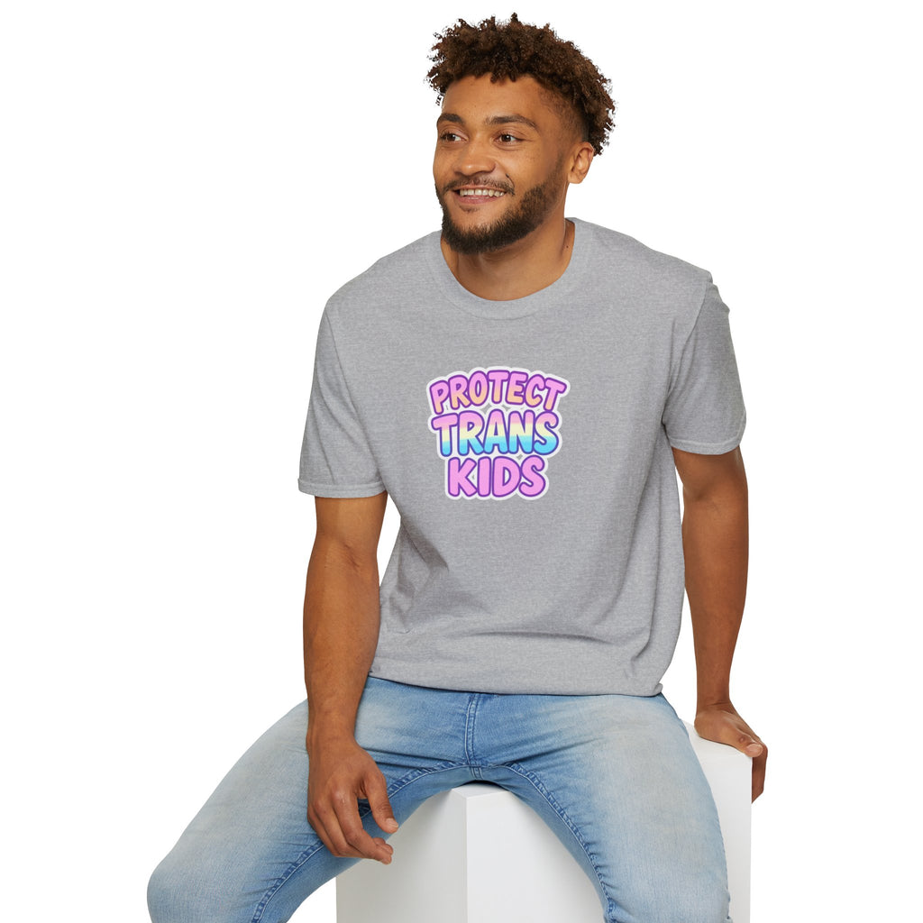 Unisex Softstyle T-Shirt - Protect Trans Kids Tee