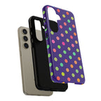 Colorful Polka-Dot Tough Case for Android