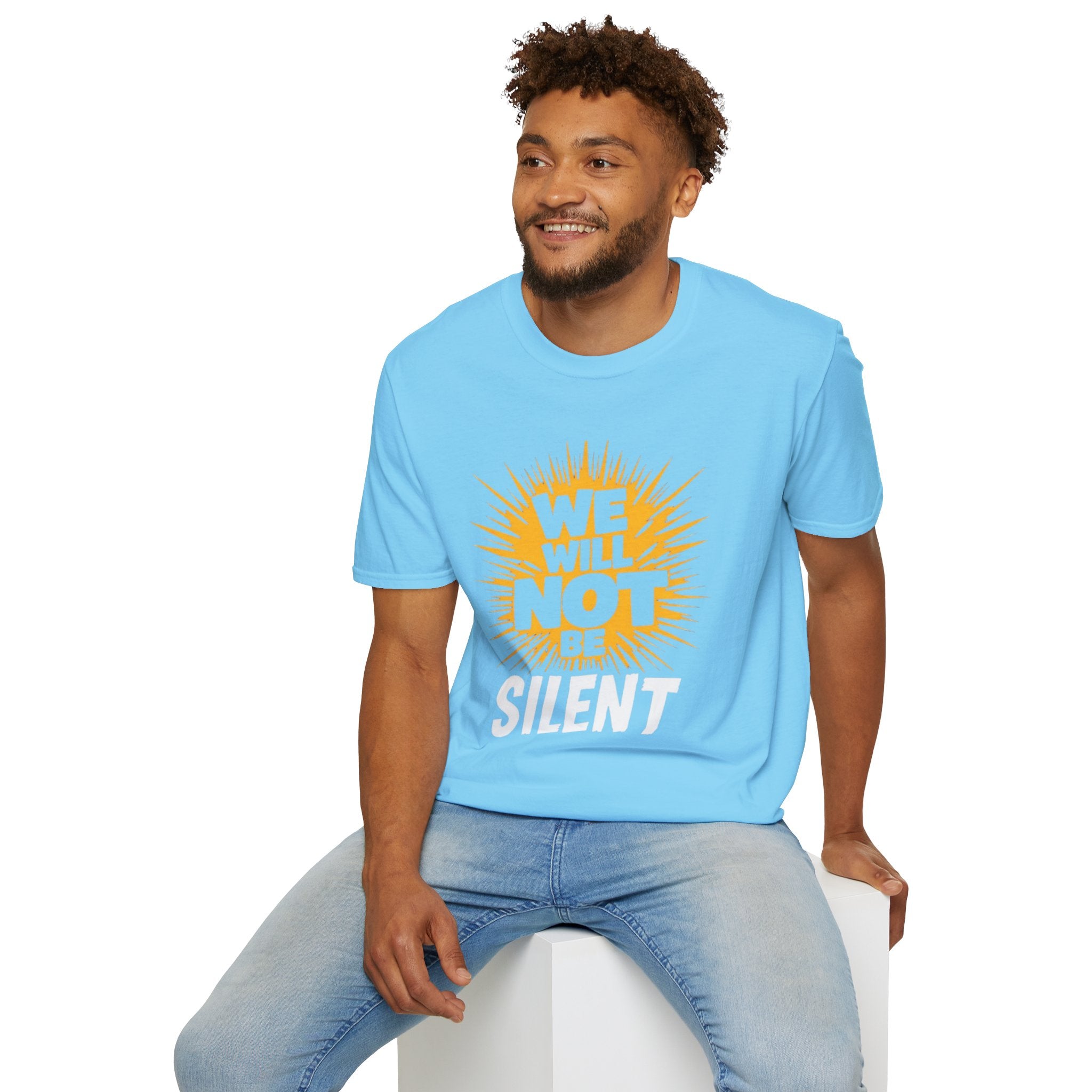 Empowerment Graphic Tee - We Will Not Be Silent | Unisex Softstyle T-Shirt