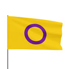 Intersex Pride Flag - Aesthetic LGBTQ+ Banner for Celebration & Home Decor