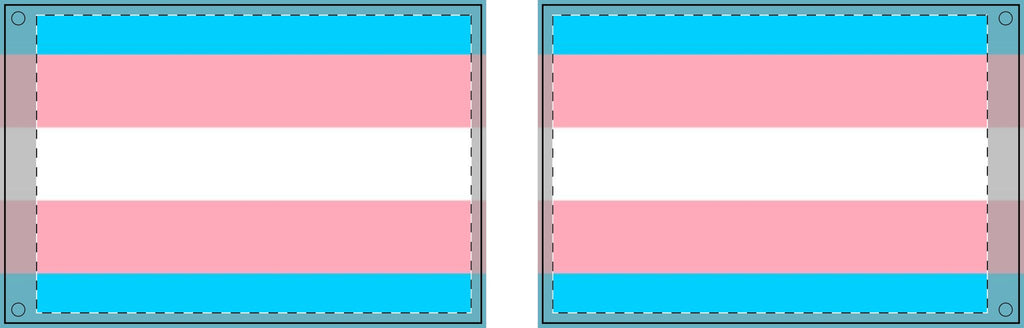 Transgender Pride Double-Sided Flag - Celebrate Inclusivity and Diversity