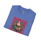 Fierce Female Unisex T-Shirt - Softstyle Floral Graphic Tee