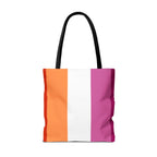 Lesbian Pride Flag Tote Bag
