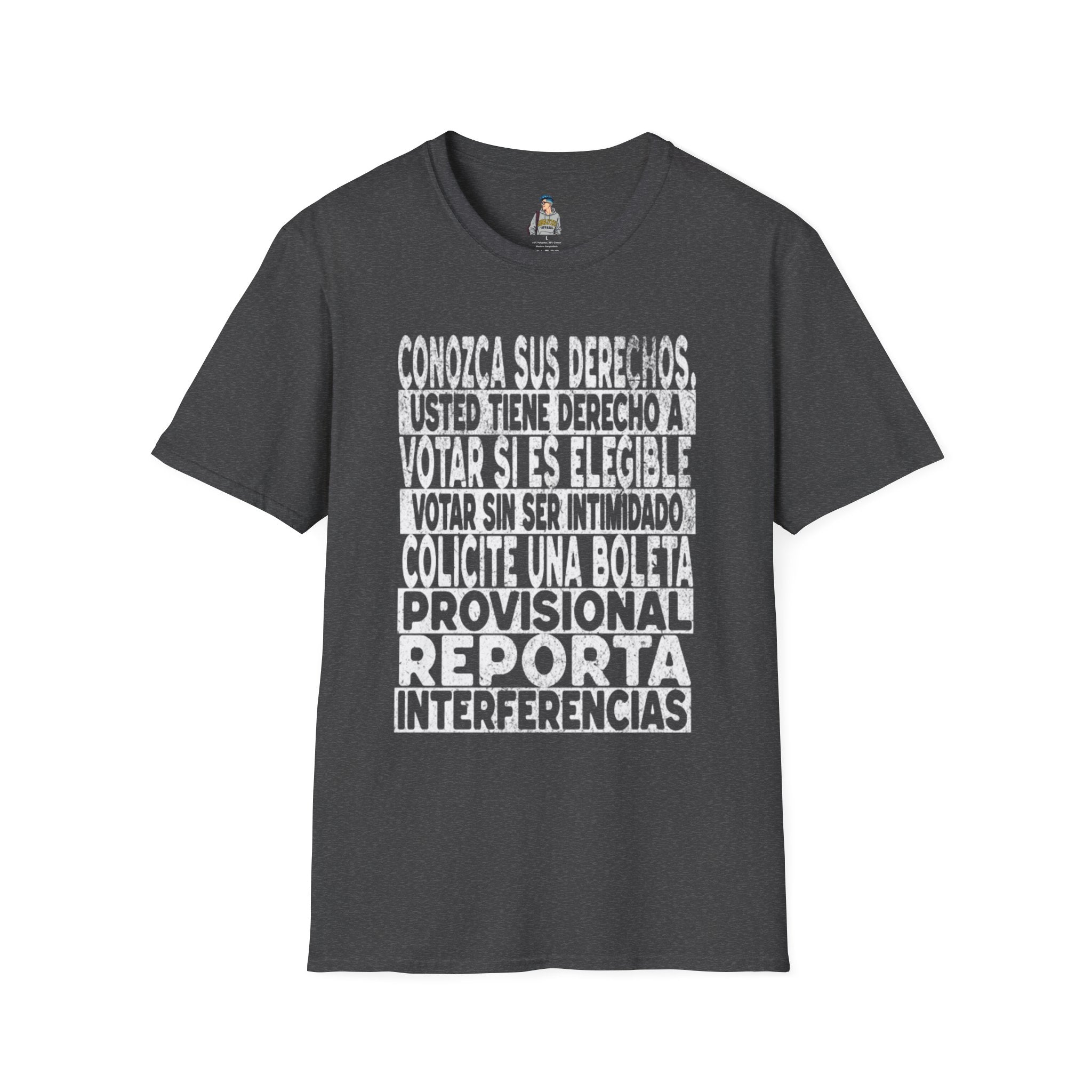 Know Your Voting Rights Spanish T-Shirt