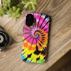 Tie-Dye Spiral Phone Case for iPhone