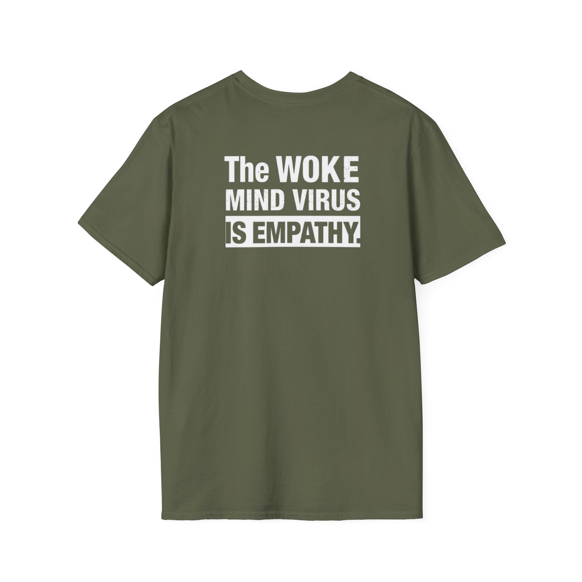 Woke is Empathy Unisex Softstyle T-Shirt - Bold Statement Tee for Everyday Activists